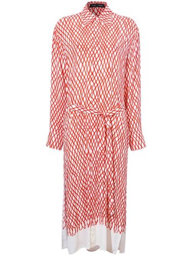 Robe mi-longue Bailey à imprimé abstrait - Proenza Schouler - Modalova