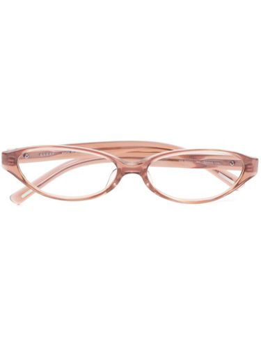 Lunettes de vue à monture ovale - Gucci Pre-Owned - Modalova