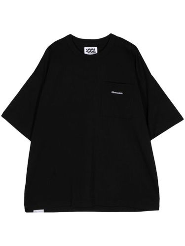 T-shirt en coton à logo brodé - CHOCOOLATE - Modalova