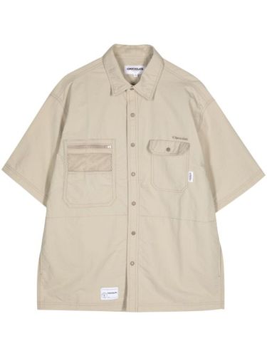 Chemise à logo brodé - CHOCOOLATE - Modalova
