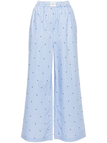 Pantalon droit à rayures - ROTATE BIRGER CHRISTENSEN - Modalova