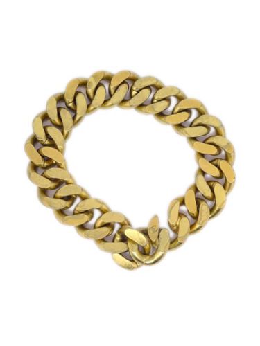 Bracelet en chaîne à logo gravé (1995) - CHANEL Pre-Owned - Modalova