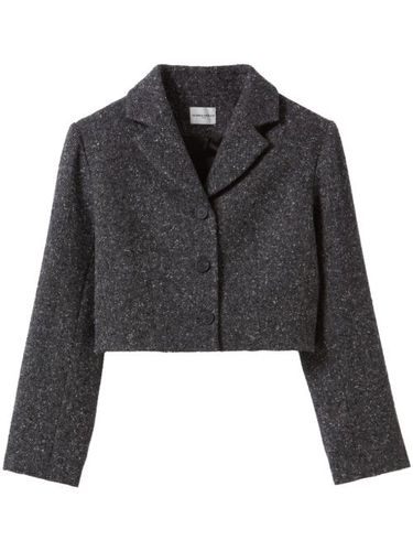 Veste en tweed à coupe crop - Claudie Pierlot - Modalova