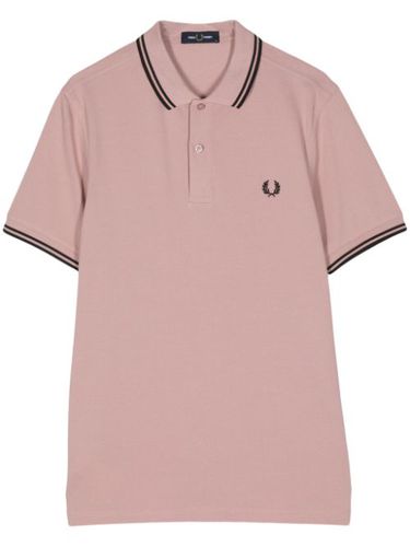 Polo en coton à rayures - Fred Perry - Modalova