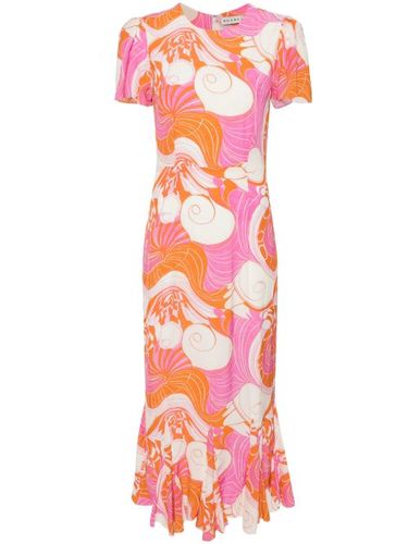 Robe imprimée Lulani mi-longue - Rhode - Modalova