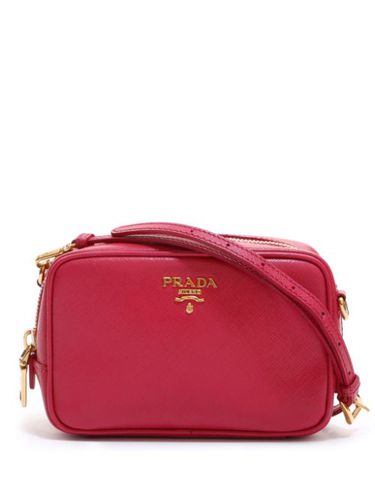 Mini sac porté épaule en cuir Saffiano - Prada Pre-Owned - Modalova