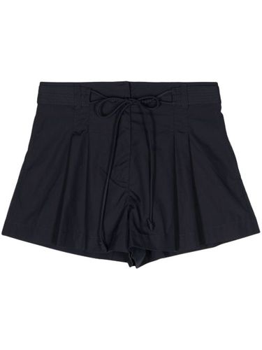 Drawstring cotton shorts - Ulla Johnson - Modalova