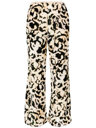 Pantalon en velours à imprimé abstrait - Forte Forte - Modalova