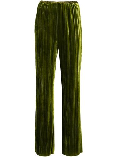 Pantalon évasé à taille élastiquée - Forte Forte - Modalova