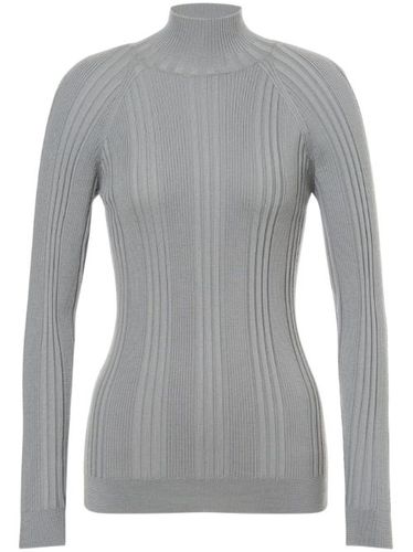 Pull nervuré en laine - Alberta Ferretti - Modalova