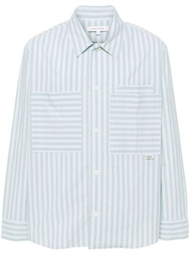 Chemise en coton à rayures - Maison Kitsuné - Modalova