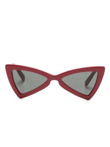 Lunettes de soleil à monture géométrique - Saint Laurent Eyewear - Modalova
