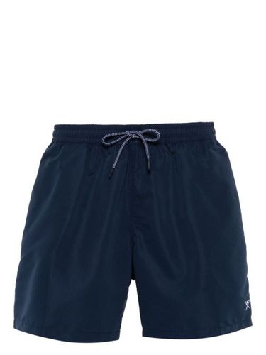 Short de bain à motif brodé - Hackett - Modalova