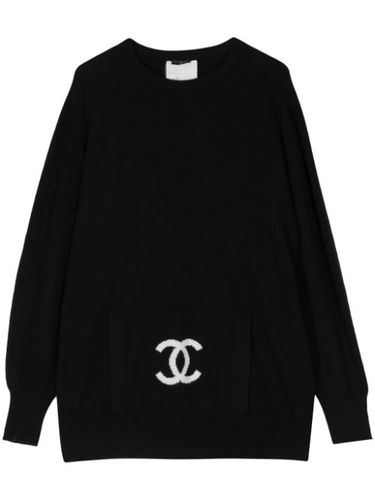 Pull en cachemire à logo CC (1994) - CHANEL Pre-Owned - Modalova