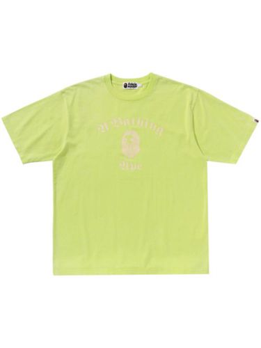 T-shirt en coton à logo imprimé - A BATHING APE® - Modalova