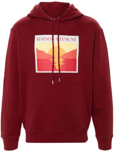 Hoodie Sunset Postcard - Maison Kitsuné - Modalova