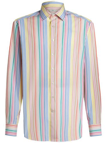 Chemise rayée à manches longues - ETRO - Modalova