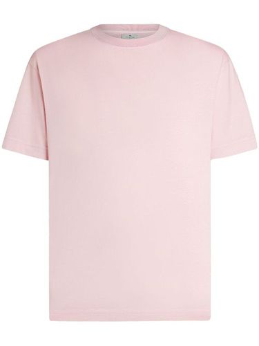 T-shirt en coton à logo brodé - ETRO - Modalova