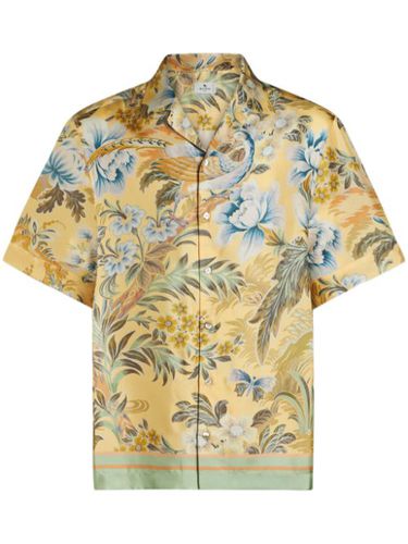 Chemise en soie à fleurs - ETRO - Modalova