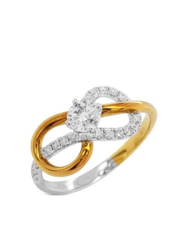 Bague en or blanc 18ct pavée de diamants - HYT Jewelry - Modalova