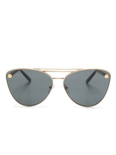Lunettes de soleil Tubular Greca - Versace Eyewear - Modalova