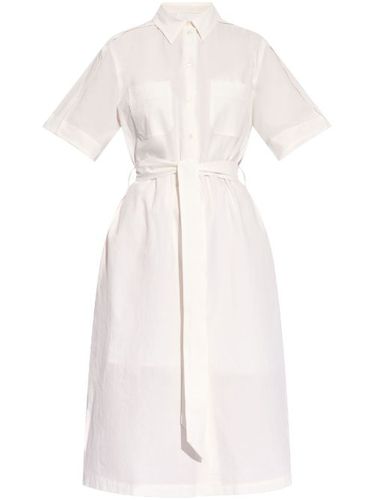 Robe-chemise à taille ceinturée - Maison Kitsuné - Modalova