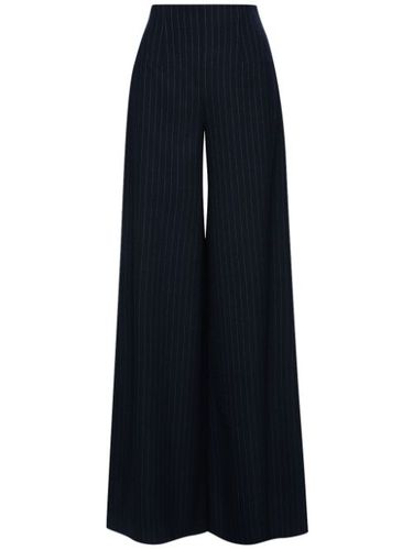 Pantalon à rayures verticales - Oscar de la Renta - Modalova