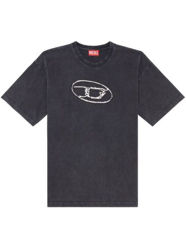 T-shirt en coton à logo imprimé - Diesel - Modalova