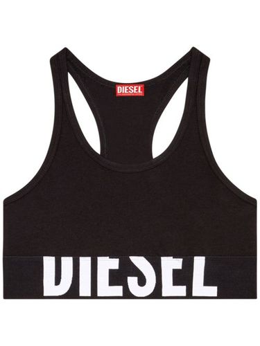 Brassière en coton à design stretch - Diesel - Modalova