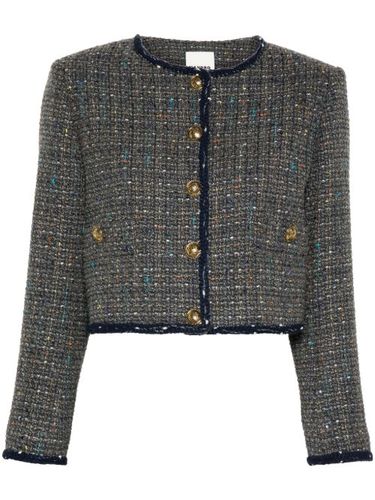 SANDRO veste en tweed - Gris - SANDRO - Modalova