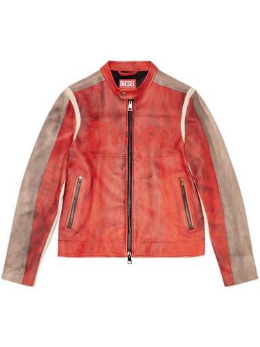 Veste L-Ruscha en cuir - Diesel - Modalova