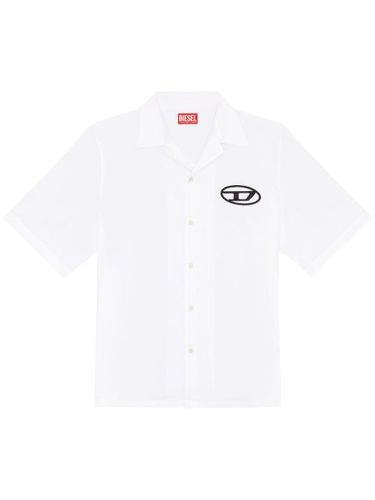 Chemise à logo brodé - Diesel - Modalova
