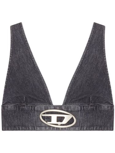 Diesel soutien-gorge en jean - Noir - Diesel - Modalova