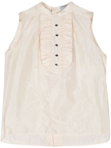 Satiné chemise à volants (2006) - CHANEL Pre-Owned - Modalova