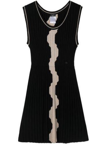 Robe plissée en cachemire (années 2000) - CHANEL Pre-Owned - Modalova