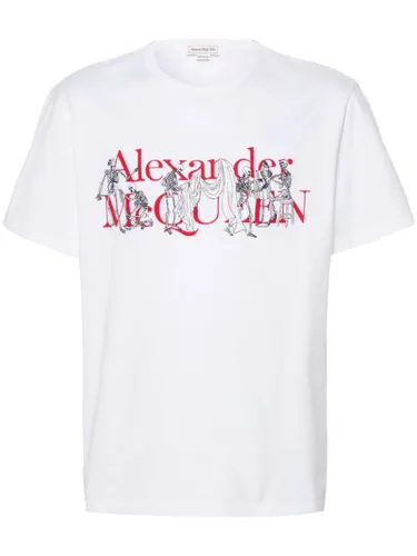 T-shirt à logo Tailor Skeleton - Alexander McQueen - Modalova