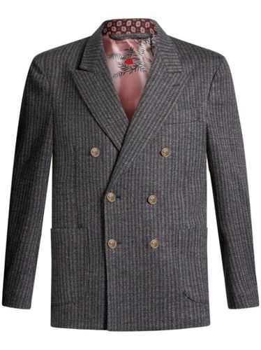 Blazer croisé à rayures - ETRO - Modalova