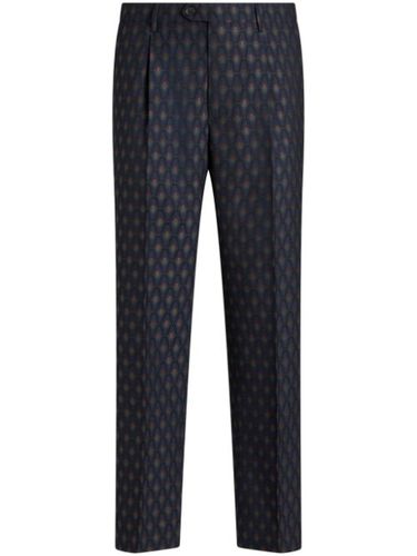 Pantalon fuselé à motif en jacquard - ETRO - Modalova