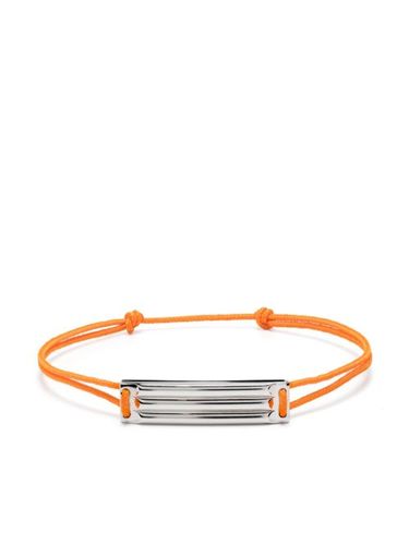 Sterling silver 5g Gordon braided bracelet - Le Gramme - Modalova