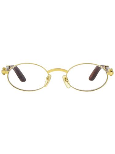 Lunettes de soleil à monture ovale (années 1990-2000) - Cartier - Modalova