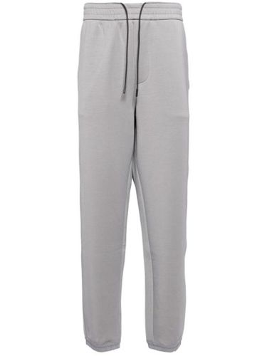 Pantalon de jogging chiné à coupe droite - Emporio Armani - Modalova