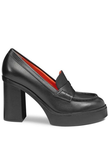 Mocassins à talon épais - Santoni - Modalova