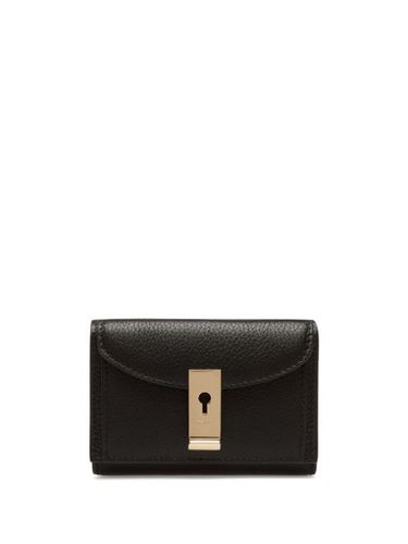 Portefeuille en cuir à plaque logo - Bally - Modalova