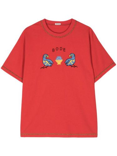 T-shirt en coton biologique à broderies - BODE - Modalova