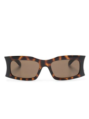 Lunettes de soleil à monture rectangulaire - Balenciaga Eyewear - Modalova