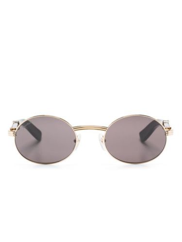 Lunettes de soleil ovales Giverny - Cartier Eyewear - Modalova