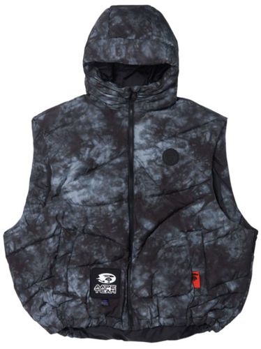 Gilet zippé à motif marbré - AAPE BY *A BATHING APE® - Modalova