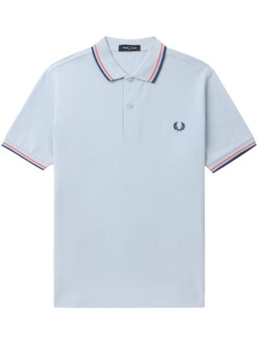 Polo en coton à logo brodé - Fred Perry - Modalova