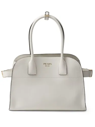 Sac à main médium à logo - Prada - Modalova