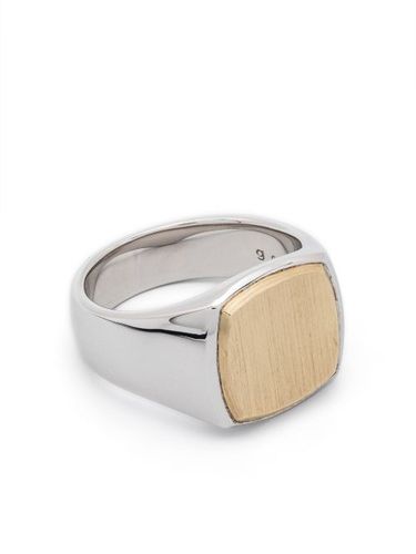 Kt yellow gold Cushion ring - Tom Wood - Modalova